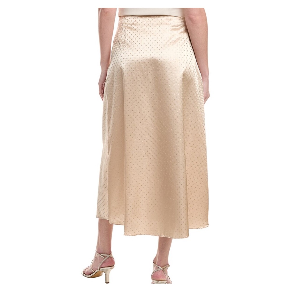 Vince Camuto Gold Midi Skirt